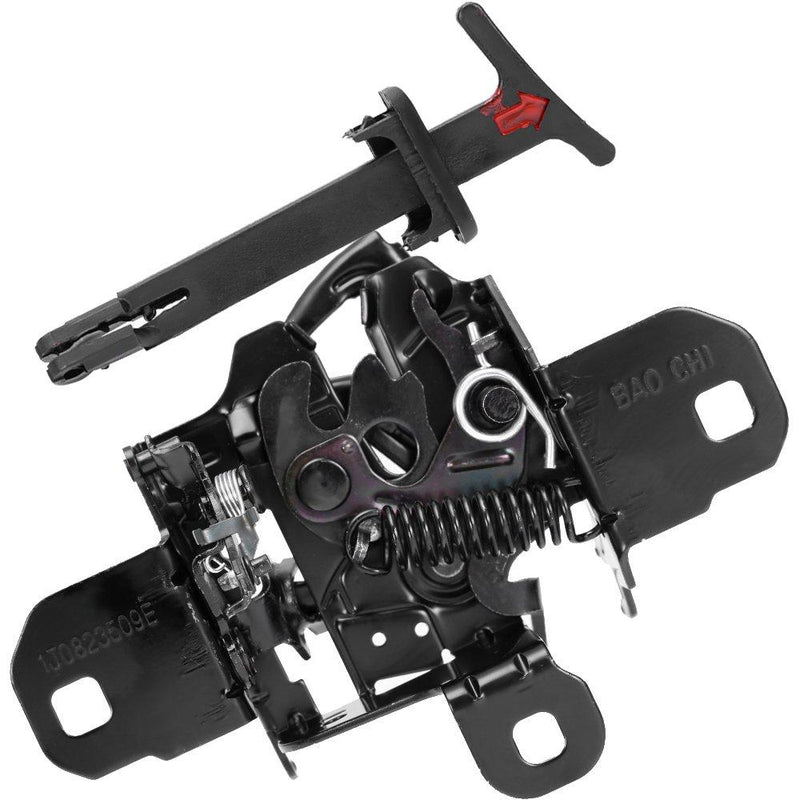 QKPARTS 1J0823509 Hood Latch Lock for 1999-2005 VW Jetta Golf GTI MK4 with Pull Handle - LeoForward Australia