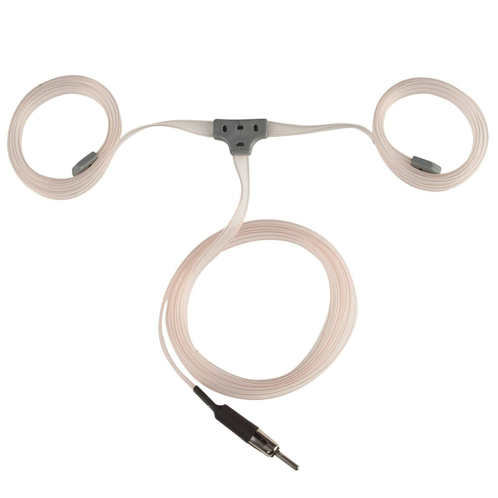 Enrock EKMR3 Marine Soft Wire AM/FM Radio Antenna Flexible Hideaway Cable 22" with 31" Wire Extension - LeoForward Australia