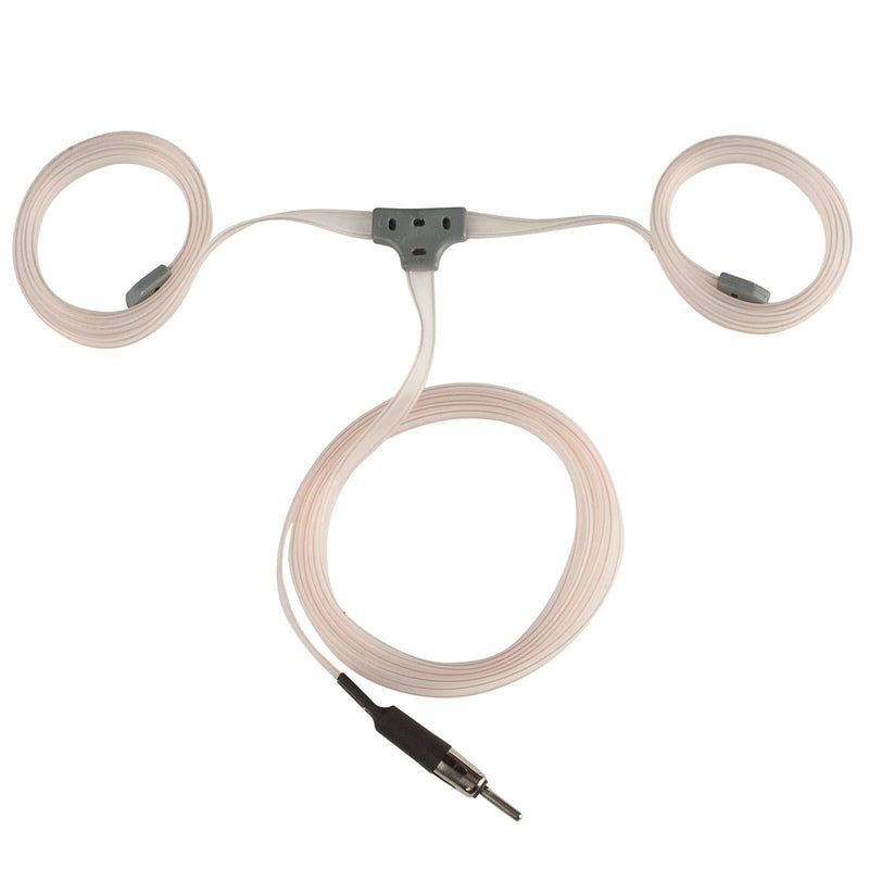 Enrock EKMR3 Marine Soft Wire AM/FM Radio Antenna Flexible Hideaway Cable 22" with 31" Wire Extension - LeoForward Australia