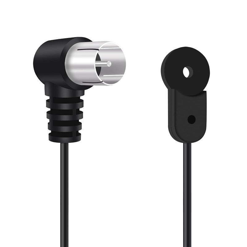 Fancasee 75 Ohm FM Antenna for Stereo Receiver Indoor FM Radio Antenna F Type Male Plug Connector Adapter Coax Coaxial Cable FM Antenna for AV Home Theater Amplifier - LeoForward Australia