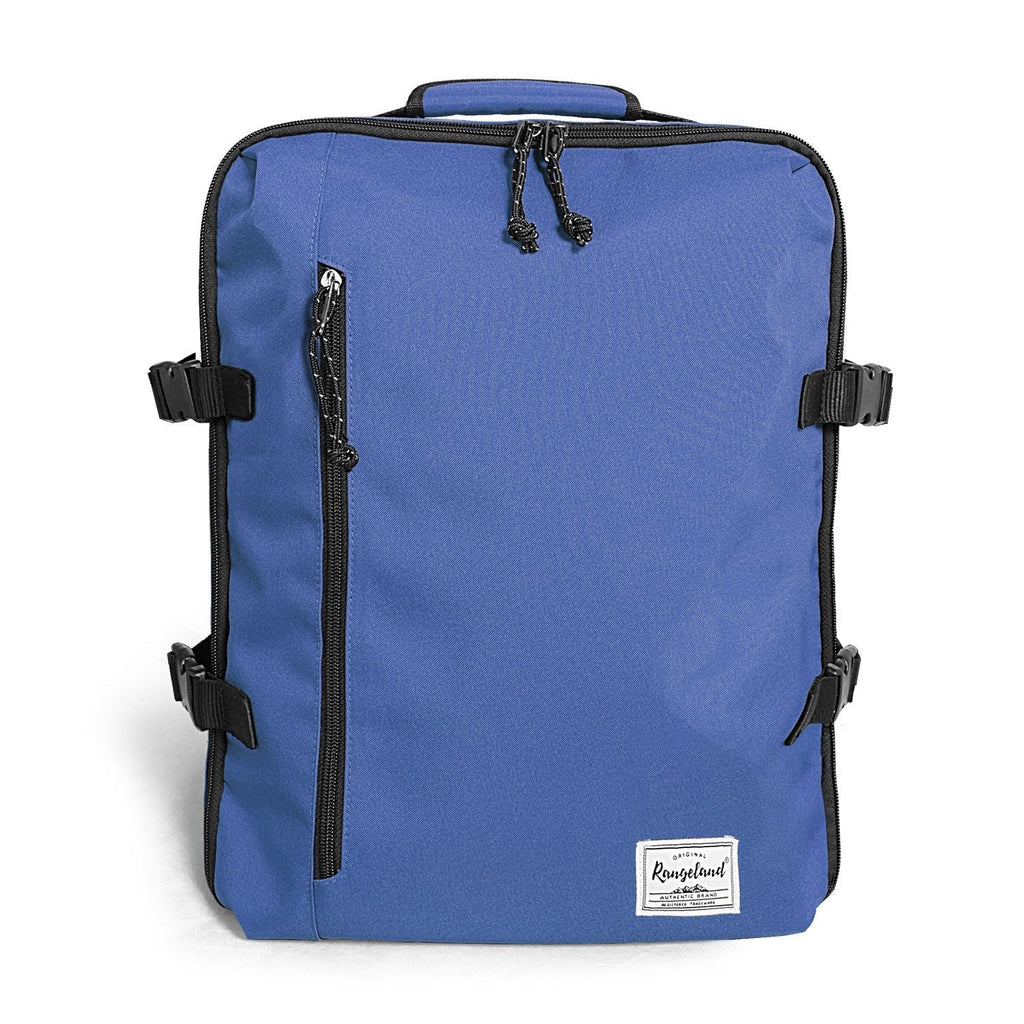 Rangeland Travel Backpack NEW 2021 21L Carry-on Daypack Fits 15-inch Laptop Notebook and Travel Accessories, Blueberry Meets IATA Flight Standards - LeoForward Australia