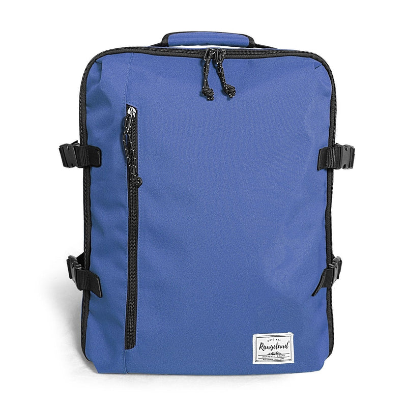 Rangeland Travel Backpack NEW 2021 21L Carry-on Daypack Fits 15-inch Laptop Notebook and Travel Accessories, Blueberry Meets IATA Flight Standards - LeoForward Australia