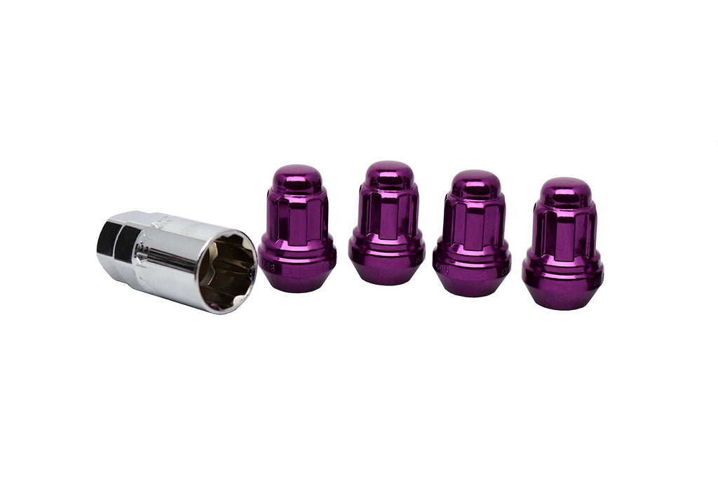 White Knight 40700SPPT Purple Wheel Lock, 4 Pack 12mm x 1.50 Thread - LeoForward Australia