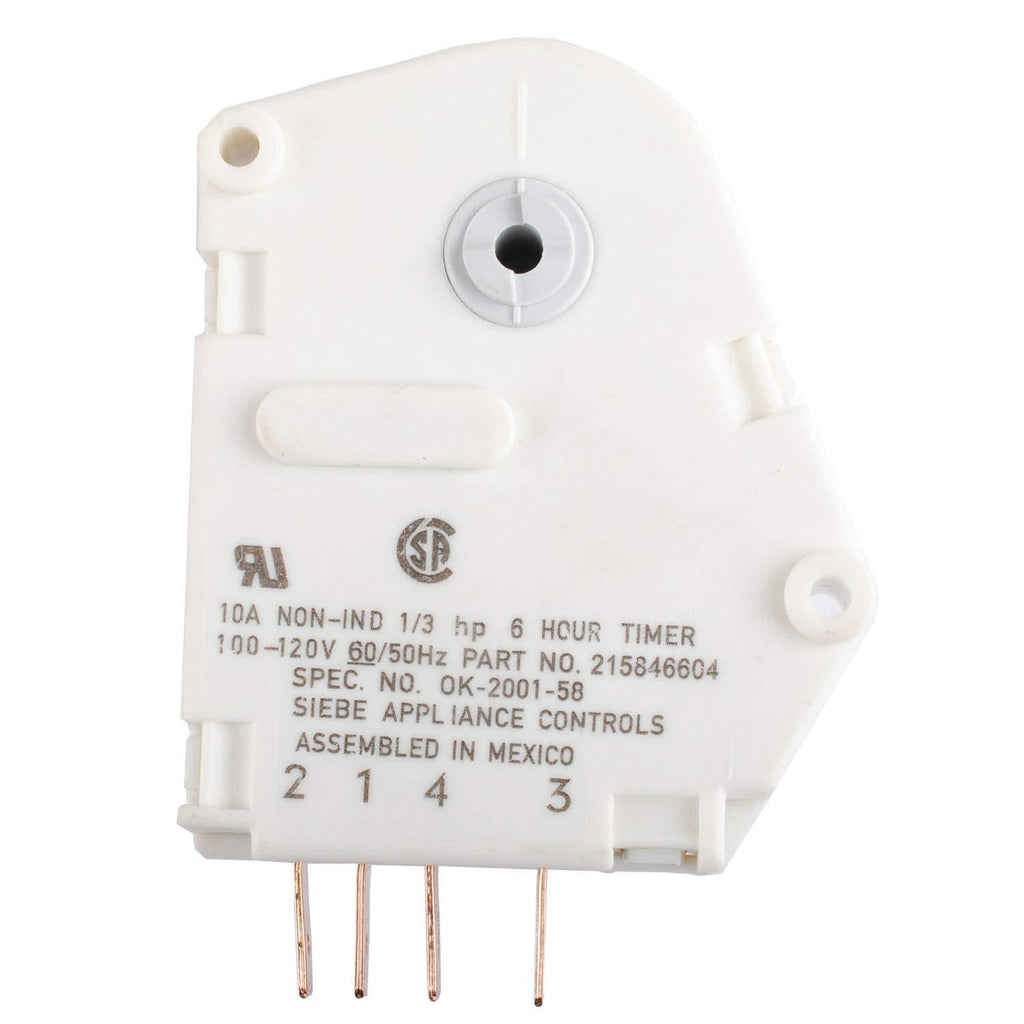 AP2592907 Refrigerators Defrost Timer for Frigidaire ,120V 6 Hour 21 Minutes 215846604 Timer Fits Fridge and Freezers by Ketofa - LeoForward Australia