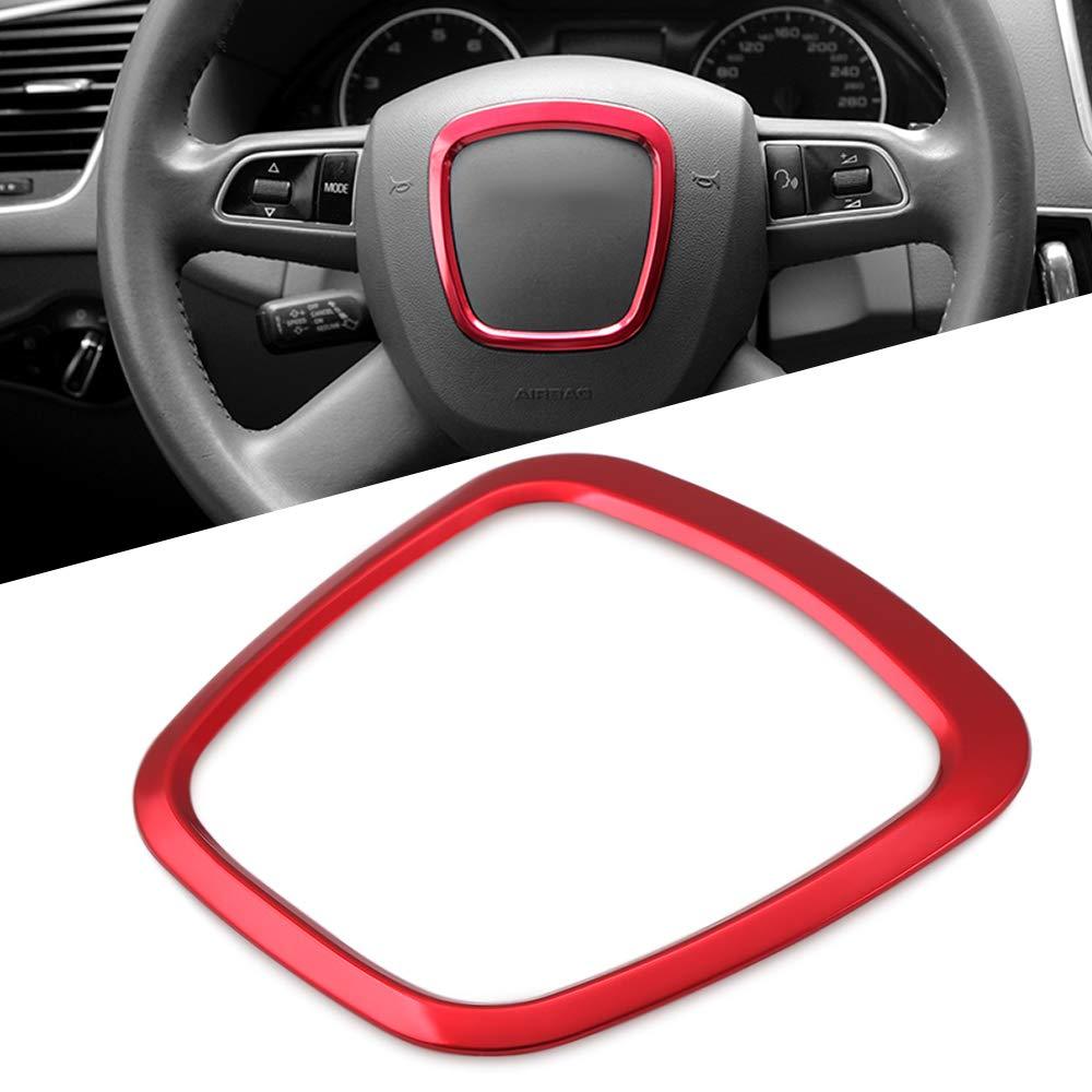  [AUSTRALIA] - Car Steering Wheel Sticker Aluminum Body Trim For Audi A4 A5 A6 Q5 Q7