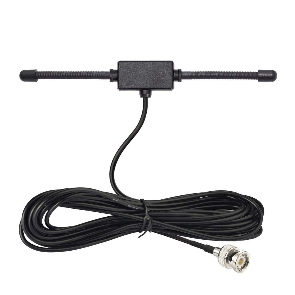 Bingfu VHF UHF Car Truck Police Scanner Adhesive Mount Antenna Vehicle Ham Radio Amateur Radio Mobile Scanner BNC Male Dipole Antenna Compatible with Uniden Bearcat Whistler Radio Shack Radio Scanner - LeoForward Australia