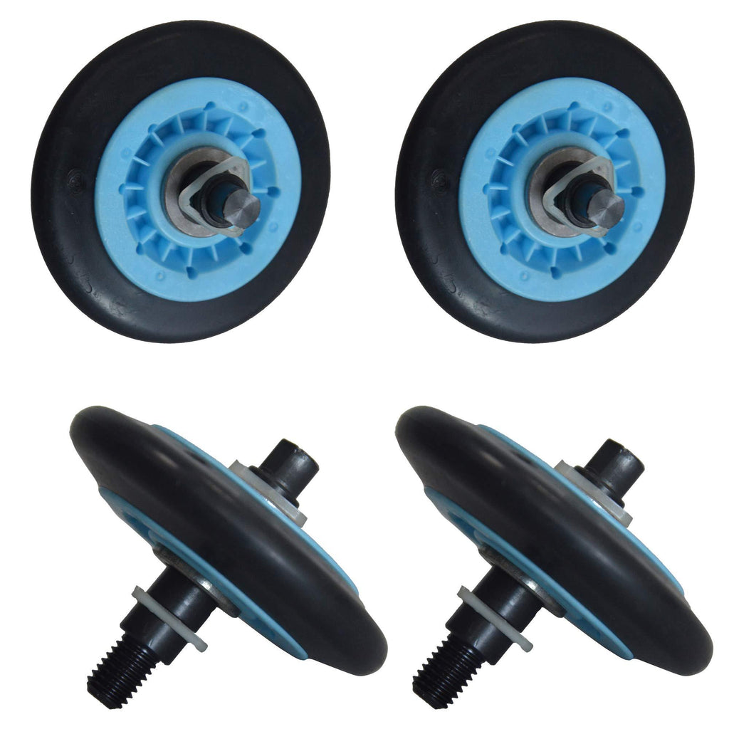 ATMA DC97-16782A Dryer Drum Roller Kit Pack of 4 Fit For Samsung Dryer Replace DC97-07523A C97-07523B DC97-07523A PS4221885 AP5325135 DC97-16782A - LeoForward Australia