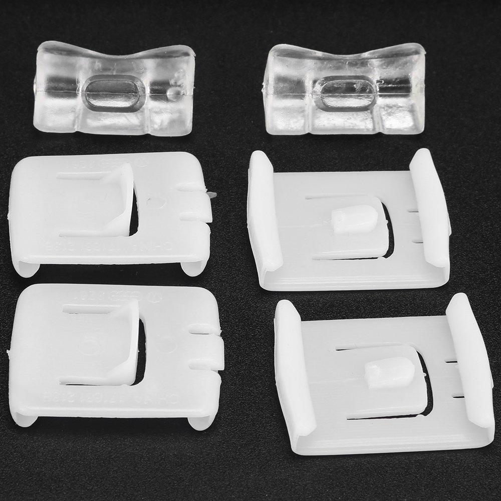 Seat Belt Runner Clips Seat Guide Slider for Volkswagen VW MK1 MK2 MK3 Rabbit Golf Corrado (Set of 2) - LeoForward Australia