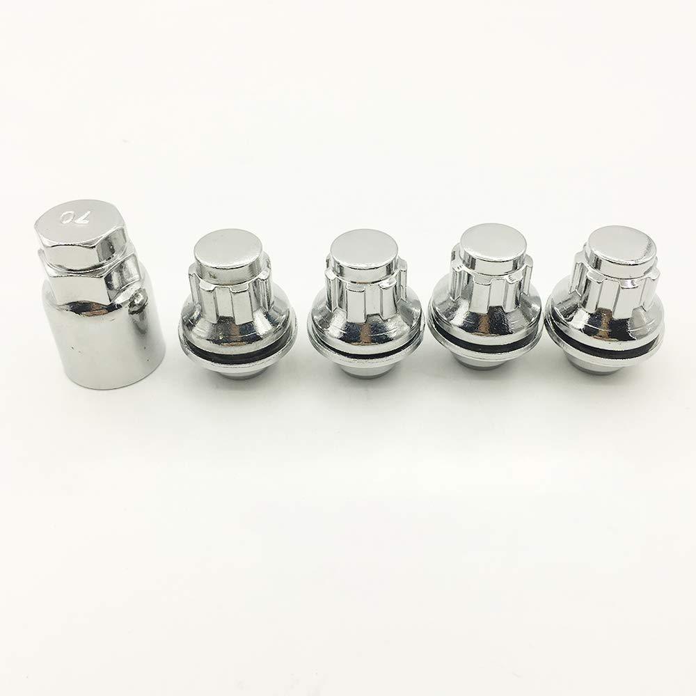Wheel Locks Fit for Lexus Toyota Chrome Lug Nut Set of 4 - LeoForward Australia