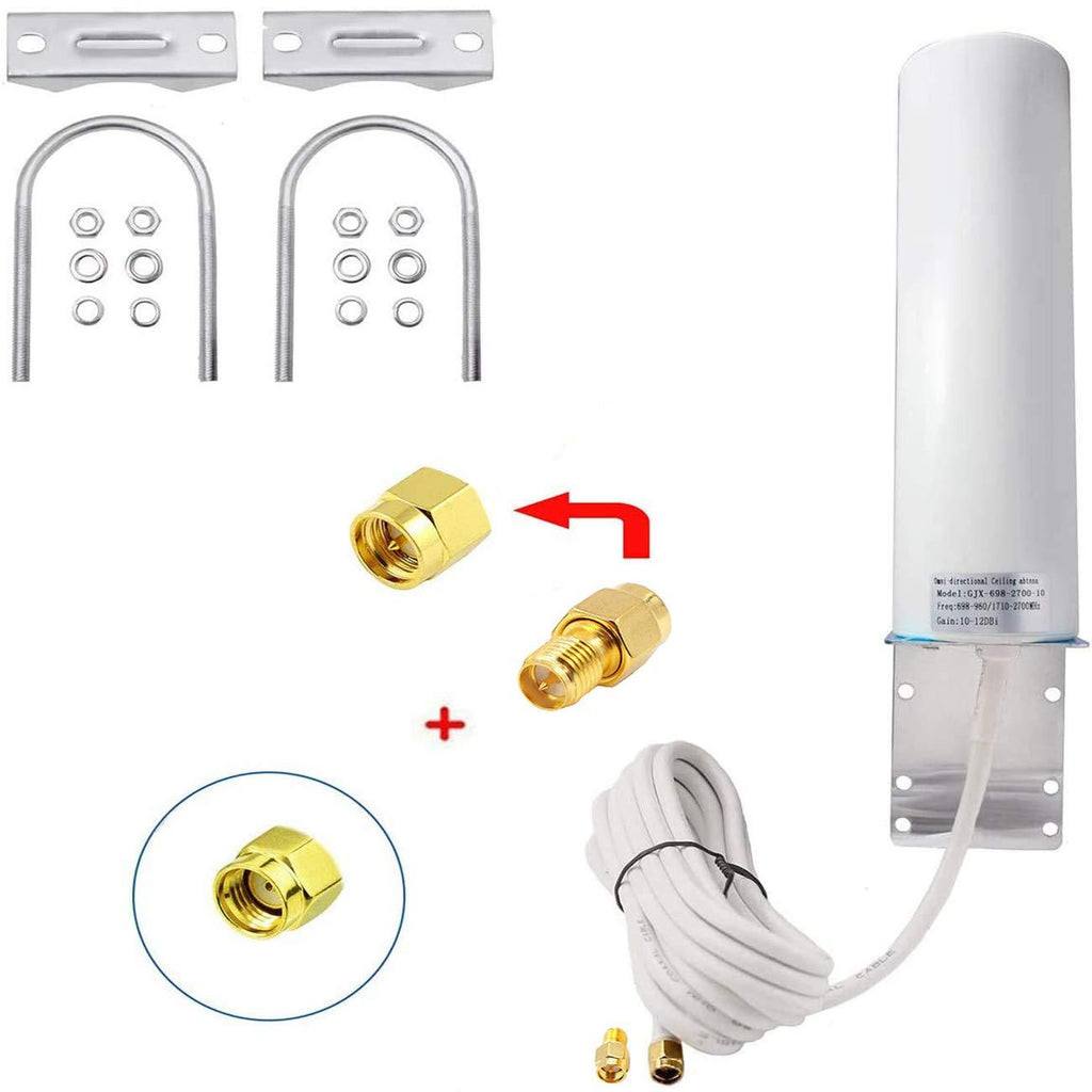 High Gain 10dBi Outdoor 4G LTE Cellular Trail Camera Antenna for All Series SPYPOINT Link Micro Link EVO Spartan GoCam Camera 3G 4G LTE Mobile Cell Phone 4G LTE Cellular Router, Eifagur - LeoForward Australia