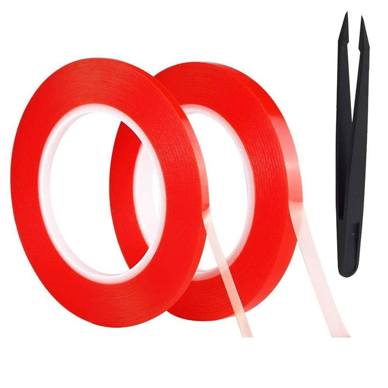 2 mm and 3 mm Double Sided Layer Acrylic Strong Adhesive Mounting Tape Phone Adhesive Tape LCD Screen Adhesive Tape for Cell Phone, iPad, Tablets, Laptops, Camera - LeoForward Australia