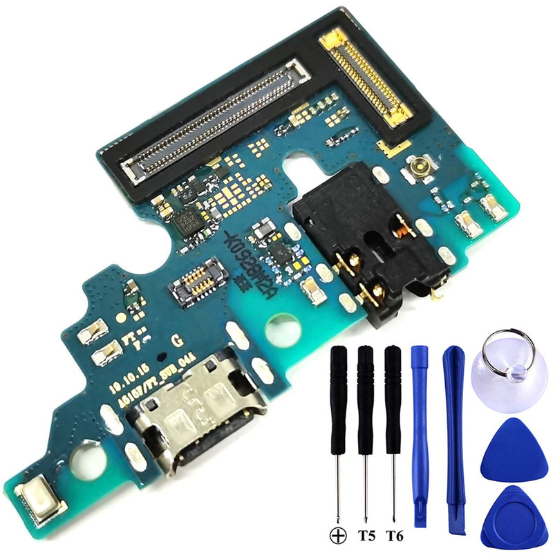 Bestdealing Galaxy A51 USB Charging Port Flex Cable Replacement SM-A515F Type C Charger Dock Board Flex Cable Connector for Samsung A51 A515F Port Flex Cable Repair Part with Tools (SM-A515F) - LeoForward Australia