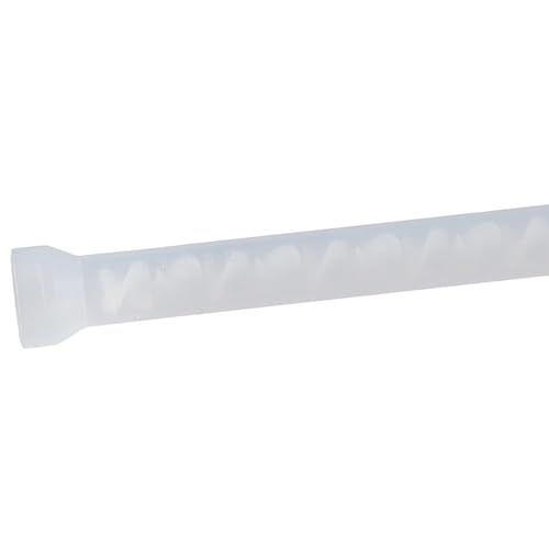 10 Pieces Epoxy Mixing Nozzle Tip Static Mixer Nozzle Tubes 18-Element Adhesive Cartridges Spiral Tip