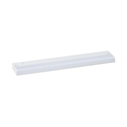 Maxim 89852WT CounterMax MX-L-120-1K Energy Star JA8 Compliant Under Cabinet LED Light, 1-Light 8 Watt, 18" L x 4" W, 3000K, Dimmable, White 18" Long