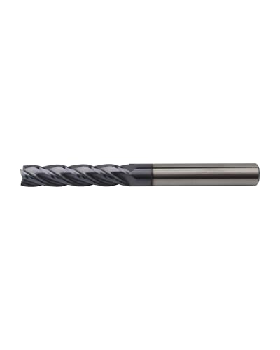 3/8'' Carbide Long End Mill, 4 Flute, AlTiN Coating 3/8''