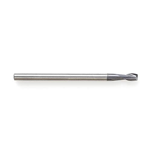 Amana Tool - 51461 CNC Solid Carbide Spiral for Steel & Stainless Steel with AlTiN Coating 1/8 D x 1/4 CH x 1/8 SHK