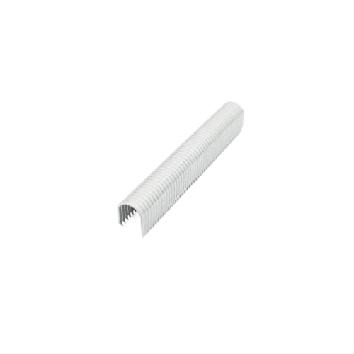 Acme Cable Staples, Galvanized Steel, 1/4-Inch Crown, 3/8-Inch Leg, 5000-Pack, Heavy-Duty for Indoor and Outdoor Use
