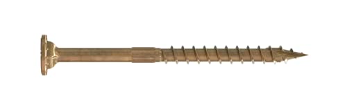 Simpson Strong-Tie SDWS16300QR75 Strong-Drive SDWS Framing Screws, 0.160 Inch x 3 Inch, Quik-Guard, Low Profile Head, Sawtooth Point, Tan (Pack of 75)