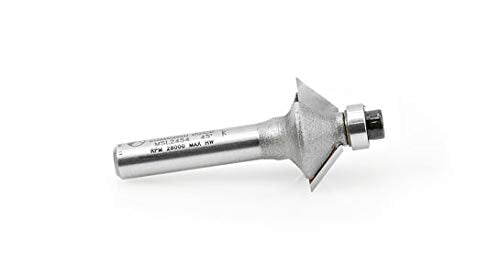 Amana Tool - MSL2454 Carbide Tipped Miniature Chamfer 45 Deg x 25/32 Dia x 1/4