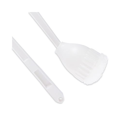 Boardwalk Cone Bowl Mop, 25 Count, 10" Handle, 2" Mop Head, White