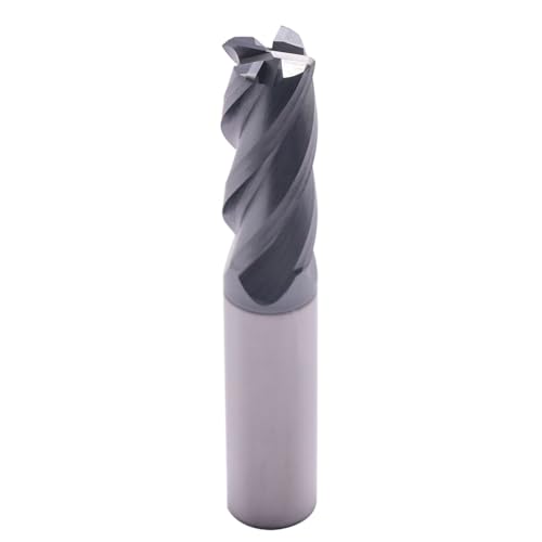 1/2" 4 Flute Solid Carbide End Mill - .040" Corner Radius, AlTiN Coated 1/2 in R.040"