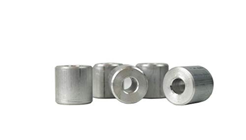 Aluminum Spacers (10 Pack) - 5/8" OD x 1/4" ID x 1.0" L
