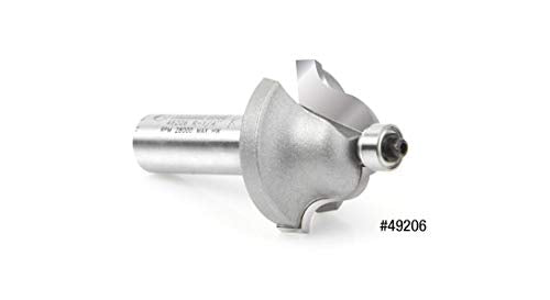 Amana Tool - 49200 Carbide Tipped Roman Ogee 5/32 Radius x 1" Dia x 5/8 x 1/4 Shank