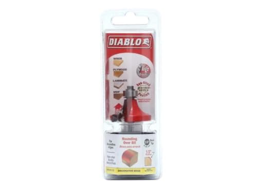 Diablo Round Ovr Bt 1-1/2dx1/2r