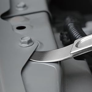 Metal Skin Wedge Tool Mini Pocket EDC (Curved & Straight) Patented - Popularly Used in The Aviation/Automotive Industry Curved & Straight (Mini)