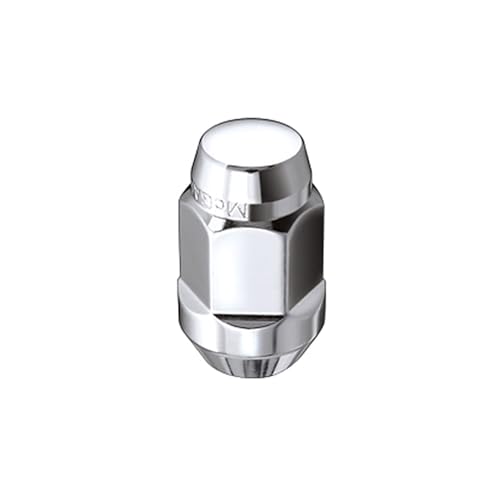 MCGARD 64010 Chrome Bulge Cone Seat Style Lug Nuts (1/2" - 20 Thread Size) - Set of 4