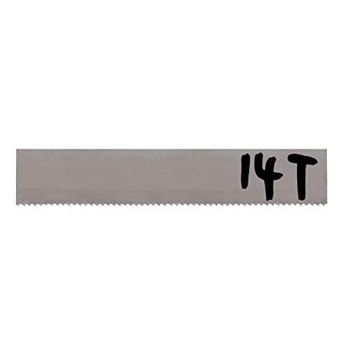 Imachinist S1163414 116" X 3/4" X 14TPI Bi-Metal Bandsaw Blades for Metal