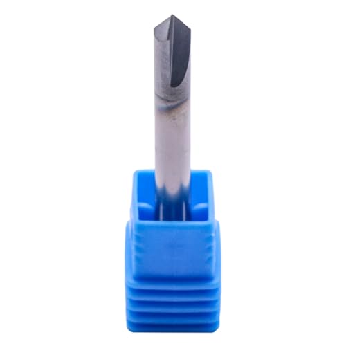 2 Flute 90° Solid Carbide Chamfer End Mill Set(5Pcs, 3/16"), AlTiN Coated 3/16 in 5