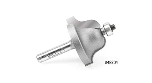 Amana Tool - 49200 Carbide Tipped Roman Ogee 5/32 Radius x 1" Dia x 5/8 x 1/4 Shank