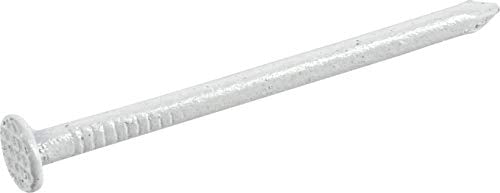 Siding Trim Nails, #15 x 1-1/4in, 6oz Pack, White