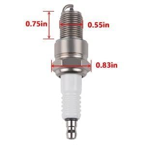 1014523 Fuel Pump for Club Car Gas Golf Cart DS & Precedent (1984-up) 290FE 350FE Engines Replacement Kit with Fuel Filter Fuel Line Spark Plug Tune Up kit