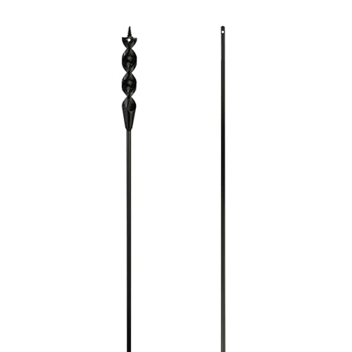 Greycore Tools 3/4 Inch x 54 Inch Flexible Drill Bit for Wire Pulling and Fishing, Auger Head Installer Drill Bit, Fish Bit for Pulling Wires in Walls (3/4" x 54" Installer) 3/4" x 54" 54" Length