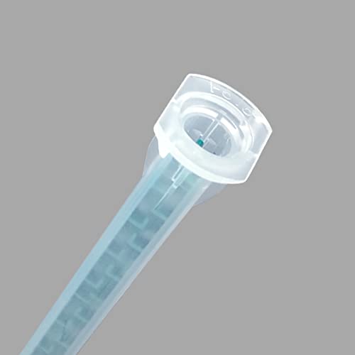 Epoxy Mixing NozzleTip Static Mix Tube Adhesive Cartridges Tips for 1.7oz 21 Pcs 3.3inch length