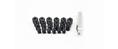 HHIP 3601-0519 25 Piece M6 x 1, M8 x 1.25, M10 x 1.5, M12 x 1.75 Transfer Screw Set 25 Piece Set (M6, 8, 10, 12)