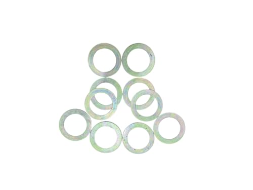 Bucket Pin Shims Washer (70mm x 45mm x 1.5mm) - Set of 10, Compatible with Various Earthmoving Machines - Durable Replacement Parts for Improved Performance