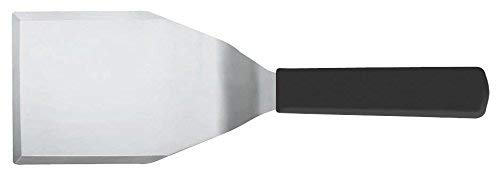 Mundial 5687HH Heat Resistant Steak and Hamburger Turner/Spatula 5-inch by 4-inch with Black Handle Large