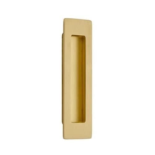 Emtek, Modern Rectangular, Flush Pull, 1-3/4" x 4", Polished Chrome