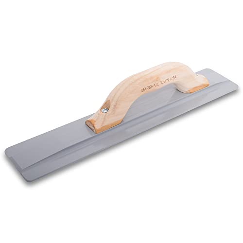 MARSHALLTOWN 16 Inch Beveled End Magnesium Hand Float, Assembled in the USA
