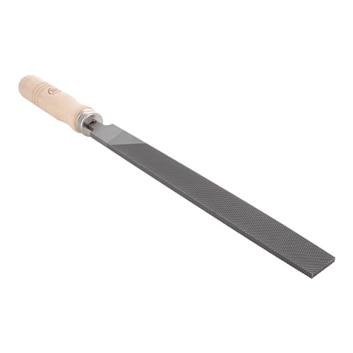 Tsubosan TE-1 Iron Work File with Handle, Rough Point, 7.9 inches (200 mm)