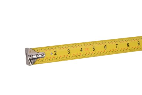 Century Drill & Tool 72833 Big Blue Tape Measure, 33' 10.1 m