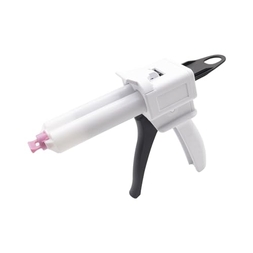 50ml Impression Material Gun 1:1/2:1 AB Impression Mixing Cartridge Dispensing Gun Epoxy Glue Dispenser composite gun