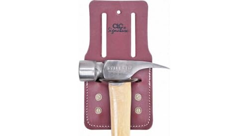 CLC Custom Leathercraft 21441 Signature Elite Heavy Duty Leather Hammer Holder