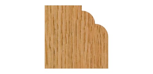 Whiteside Router Bits 3205 Double Round Bit with 5/32-Inch Radius, 1-1/8-Inch Large Diameter and 1/2-Inch Cutting Length