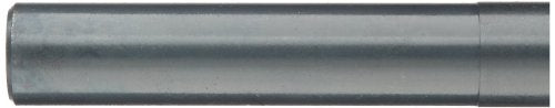 Chicago Latrobe 190 High-Speed Steel Reduced Shank Drill Bit, Black Oxide Finish, Round Shank, 118 Degree Conventional Point, 49/64" Size 49/64"