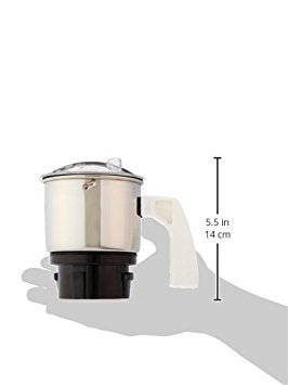 Preethi 0.4 Liter Steel Jar