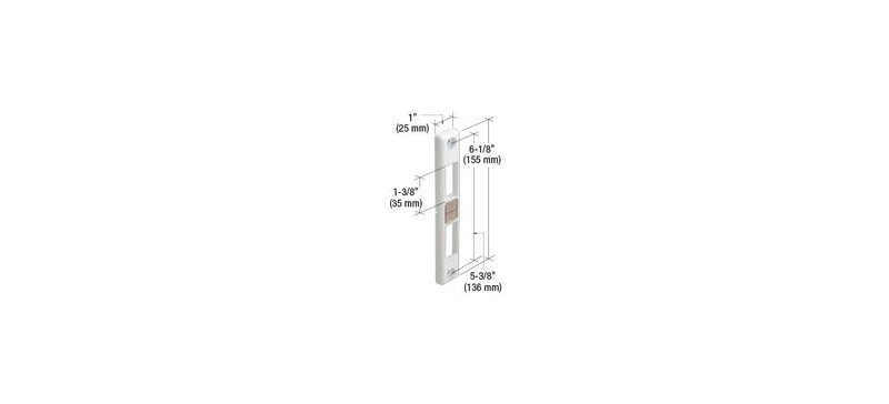 C.R. LAURENCE HA0208W CRL Milgard Door Keeper
